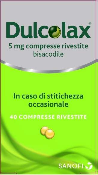 Dulcolax*40 cpr riv 5 mg - Dulcolax*40 cpr riv 5 mg