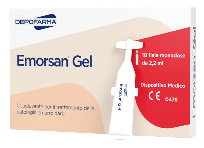 Emorsan gel 10 fiale monodose da 2,2 ml - Emorsan gel 10 fiale monodose da 2,2 ml