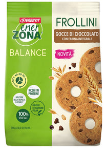 Enerzona frollini integrale gocce cioccolato 250 g