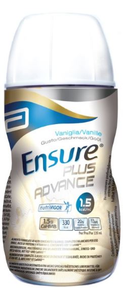 Ensure plus advance vaniglia 4 bottiglie da 220 ml - Ensure plus advance vaniglia 4 bottiglie da 220 ml