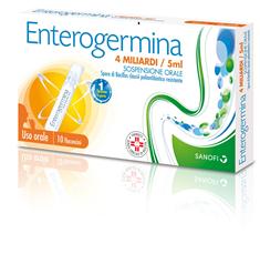 Enterogermina*orale sosp 10 flaconcini 4 mld 5 ml - Enterogermina*orale sosp 10 flaconcini 4 mld 5 ml