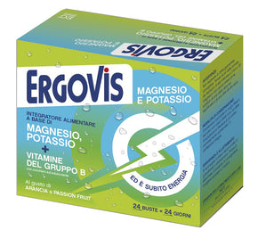 Ergovis mg+k vitamine b con zucchero 24 bustine