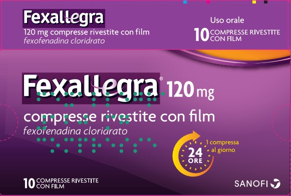 Fexallegra*10 cpr riv 120 mg - Fexallegra*10 cpr riv 120 mg