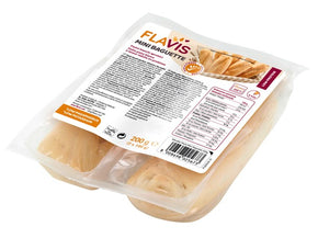 Flavis mini baguette panini bianchi aproteici 2 pezzi da 100g