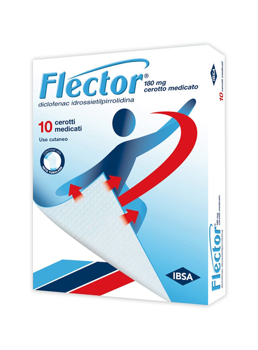 Flector*10 cerotti medicati 180 mg - Flector*10 cerotti medicati 180 mg