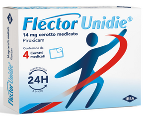 Flector unidie*4 cerotti medicati 14 mg
