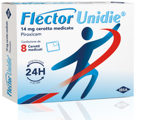Flector unidie*8 cerotti medicati 14 mg