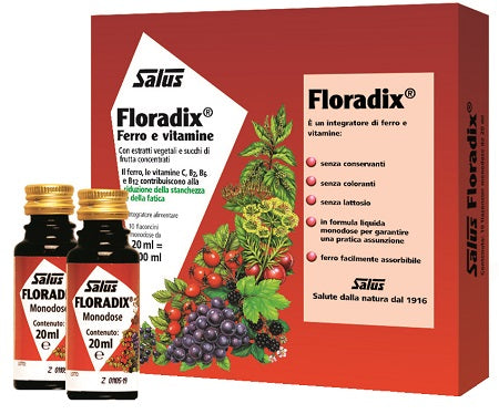 Floradix monodose 10 fiale - Floradix monodose 10 fiale