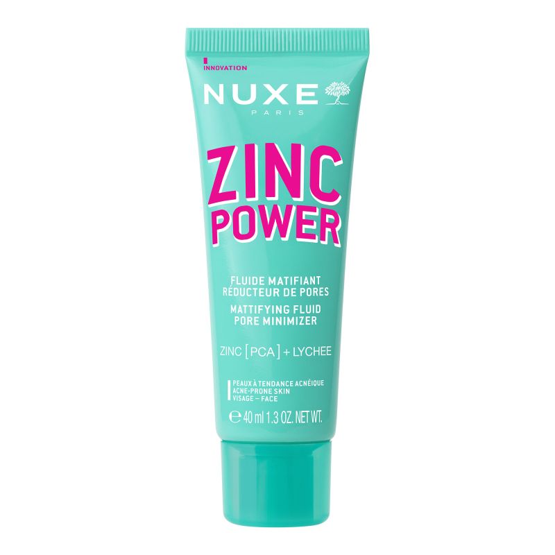 Nuxe zinc power fluido opacizzante riduttore di pori 40 ml - Nuxe zinc power fluido opacizzante riduttore di pori 40 ml