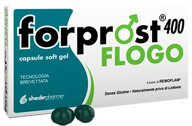 Forprost 400 flogo integratore alimentare 15 capsule molli - Forprost 400 flogo integratore alimentare 15 capsule molli