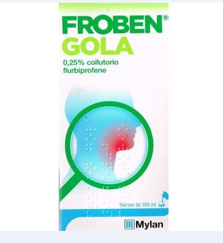 Froben gola*collutorio 160 ml 0,25% - Froben gola*collutorio 160 ml 0,25%