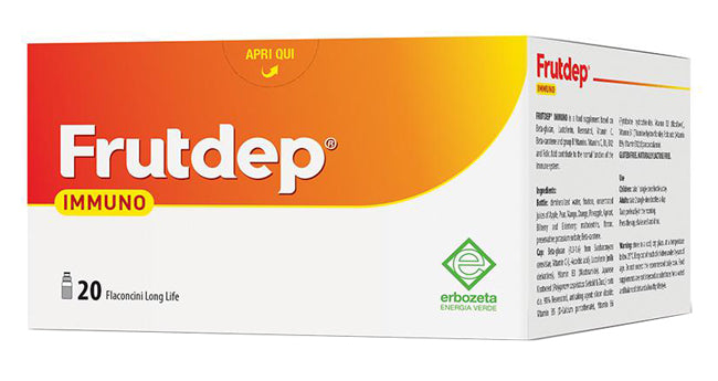 Frutdep immuno 20 flaconcini 10 ml - Frutdep immuno 20 flaconcini 10 ml