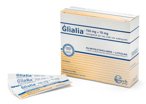 Glialia 700mg + 70mg microgranuli uso orale via sublinguale20 bustine 1,27 g