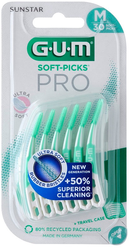 Gum soft pick pro medium 30 pezzi - Gum soft pick pro medium 30 pezzi