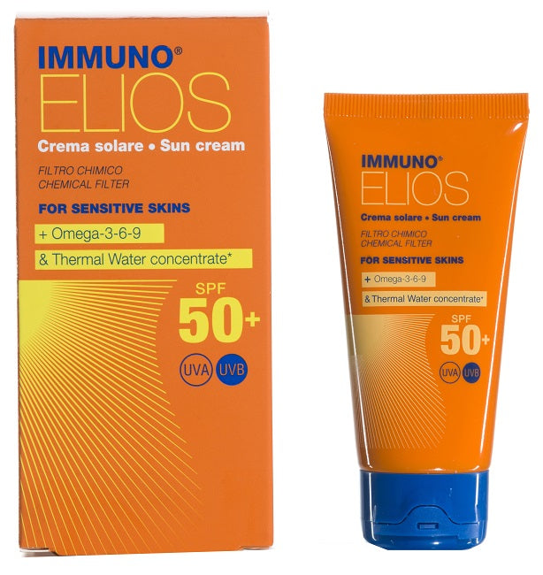 Immuno elios crema solare spf 50+  pelli sensibili - Immuno elios crema solare spf 50+  pelli sensibili