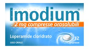 Imodium*12 cpr orosolubili 2 mg