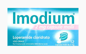 Imodium*12 cps molli 2 mg