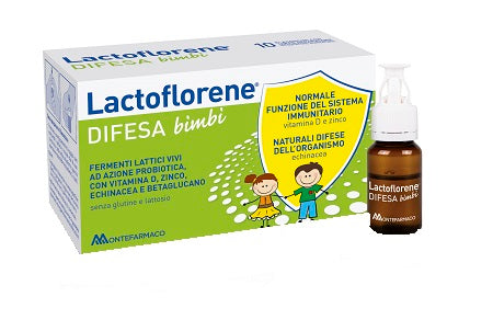 Lactoflorene difesa bambini 10 flaconi 100 ml - Lactoflorene difesa bambini 10 flaconi 100 ml