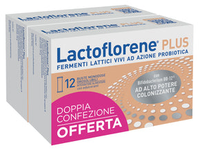 Lactoflorene plus bipack 12 bustine 48 g