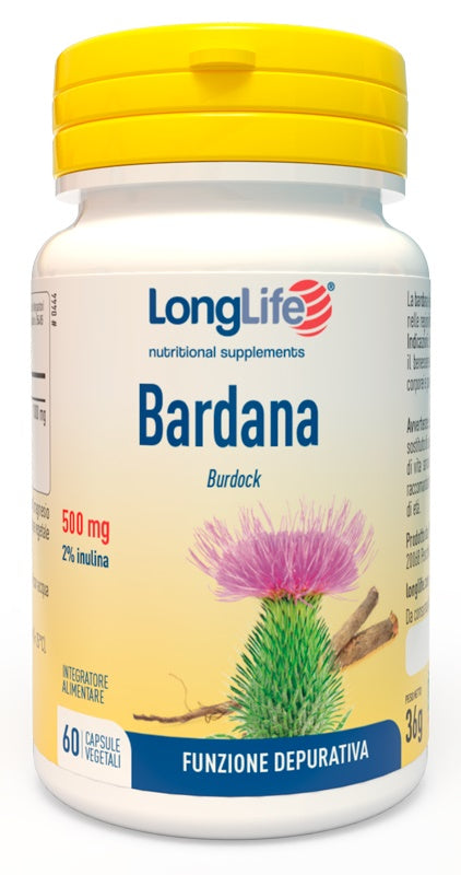 Longlife bardana 60 capsule vegetali - Longlife bardana 60 capsule vegetali