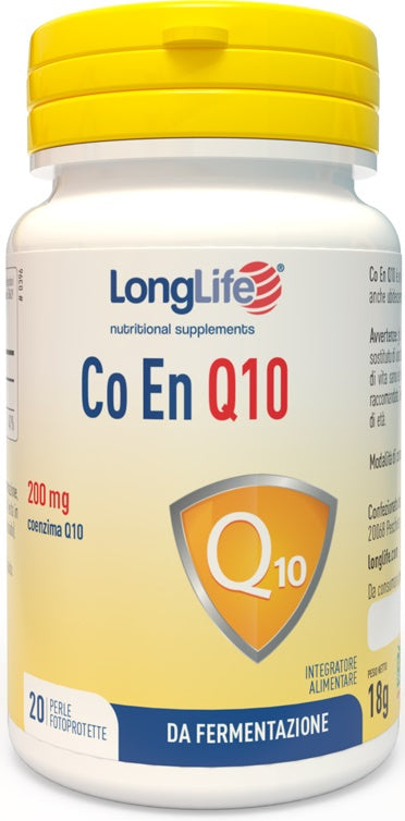 Longlife co en q10 200mg 20 perle - Longlife co en q10 200mg 20 perle