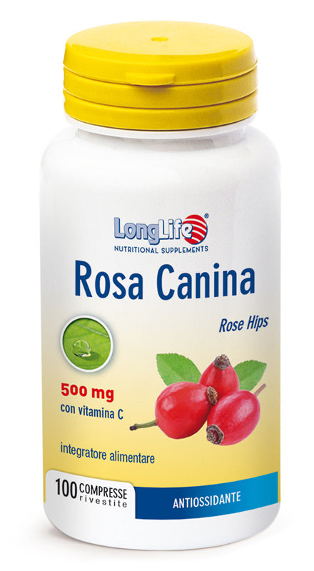 Longlife rosa canina 100 compresse - Longlife rosa canina 100 compresse