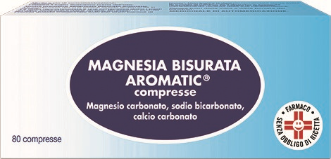 Magnesia bisurata aromatic*80 cpr - Magnesia bisurata aromatic*80 cpr