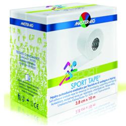 Nastro autoadesivo anelastico per fasciature di sostegno e taping master-aid sport 3,8x10 - Nastro autoadesivo anelastico per fasciature di sostegno e taping master-aid sport 3,8x10