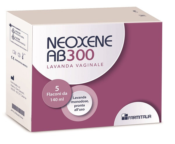 Neoxene ab 300 lavanda vaginale 5 flaconi da 140 ml - Neoxene ab 300 lavanda vaginale 5 flaconi da 140 ml