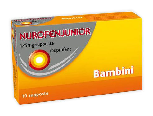 Nurofenjunior*10 supp 125 mg - Nurofenjunior*10 supp 125 mg