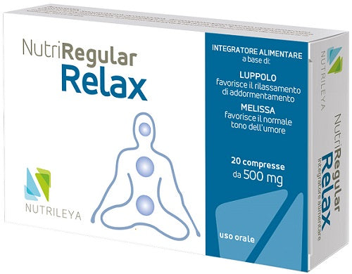 Nutriregular relax 20 compresse - Nutriregular relax 20 compresse