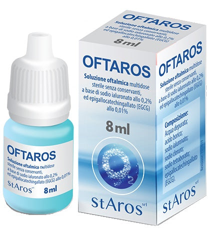 Oftaros soluzione oftalmica 8 ml - Oftaros soluzione oftalmica 8 ml