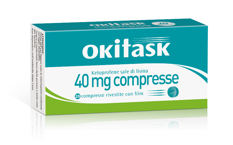 Okitask*20 cpr riv 40 mg - Okitask*20 cpr riv 40 mg