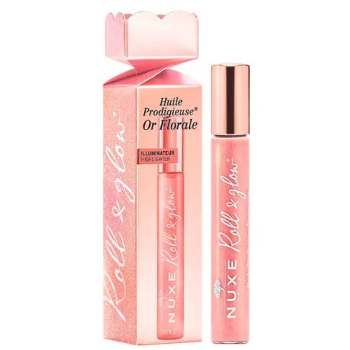 Nuxe confezione regalo huile prodigieuse or florale roll&glow 8 ml - Nuxe confezione regalo huile prodigieuse or florale roll&glow 8 ml
