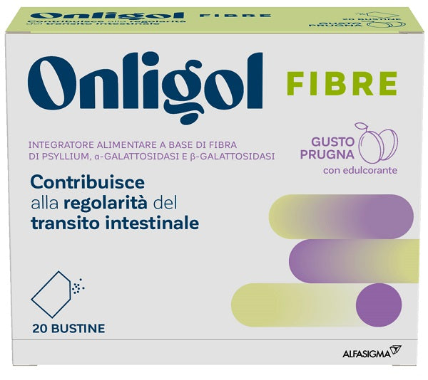Onligol fibre prugna 20 bustine - Onligol fibre prugna 20 bustine