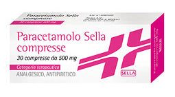 Paracetamolo (sella)*30 cpr 500 mg - Paracetamolo (sella)*30 cpr 500 mg