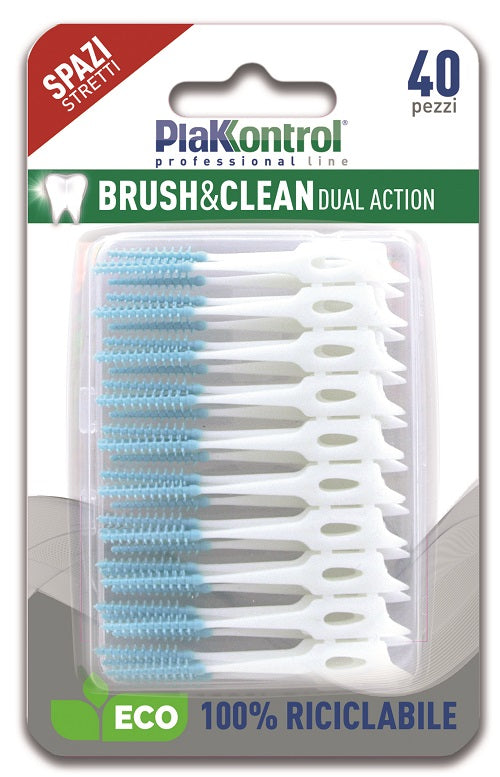 Plakkontrol brush & clean scovolini spazi stretti 40 pezzi - Plakkontrol brush & clean scovolini spazi stretti 40 pezzi