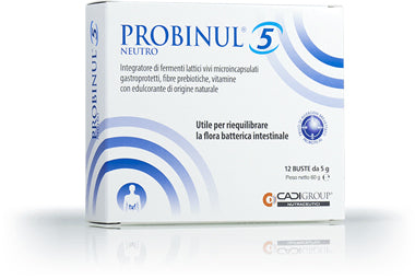 Probinul 5 neutro 12 bustine - Probinul 5 neutro 12 bustine