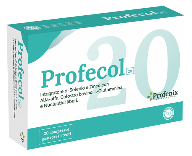 Profecol 20 compresse 18 g - Profecol 20 compresse 18 g