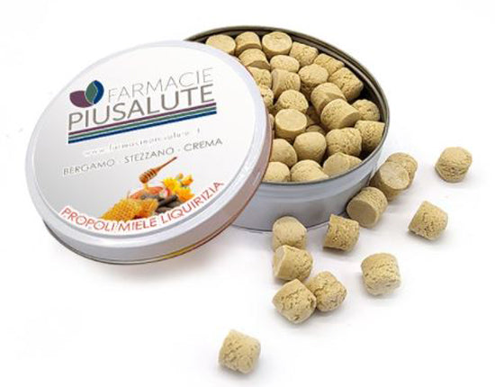 Propoli miele liquirizia caramelle 40 g - Propoli miele liquirizia caramelle 40 g