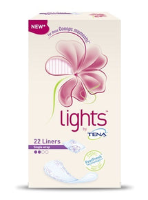 Proteggi slip per icontinenza piccole perdite lights by tenanormal ripiegato 22 pezzi