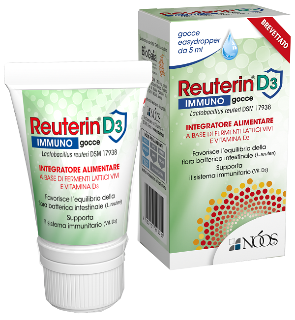 Reuterin d3 gocce 5 ml - Reuterin d3 gocce 5 ml