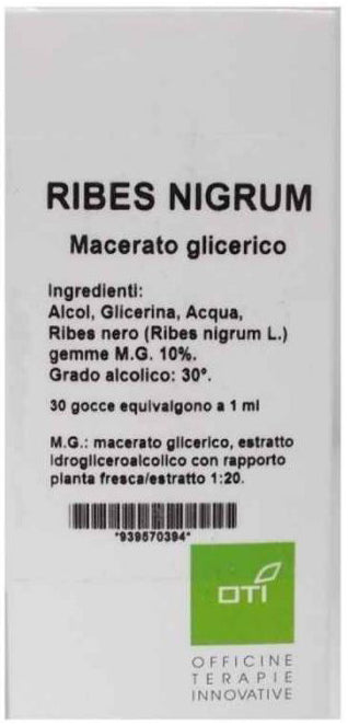 Ribes nigrum macerato glicerico 10% gocce 100ml - Ribes nigrum macerato glicerico 10% gocce 100ml