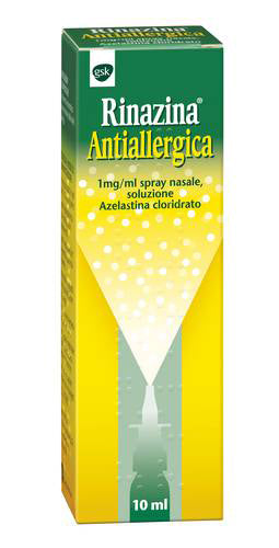 Rinazina antiallergica*spray nasale 10 ml 1 mg/ml - Rinazina antiallergica*spray nasale 10 ml 1 mg/ml