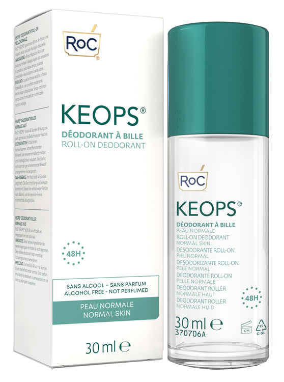 Roc keops deodorante roll-on 48h 30 ml - Roc keops deodorante roll-on 48h 30 ml