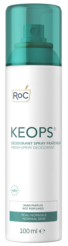Roc keops deodorante spray fresco 48h 100 ml - Roc keops deodorante spray fresco 48h 100 ml