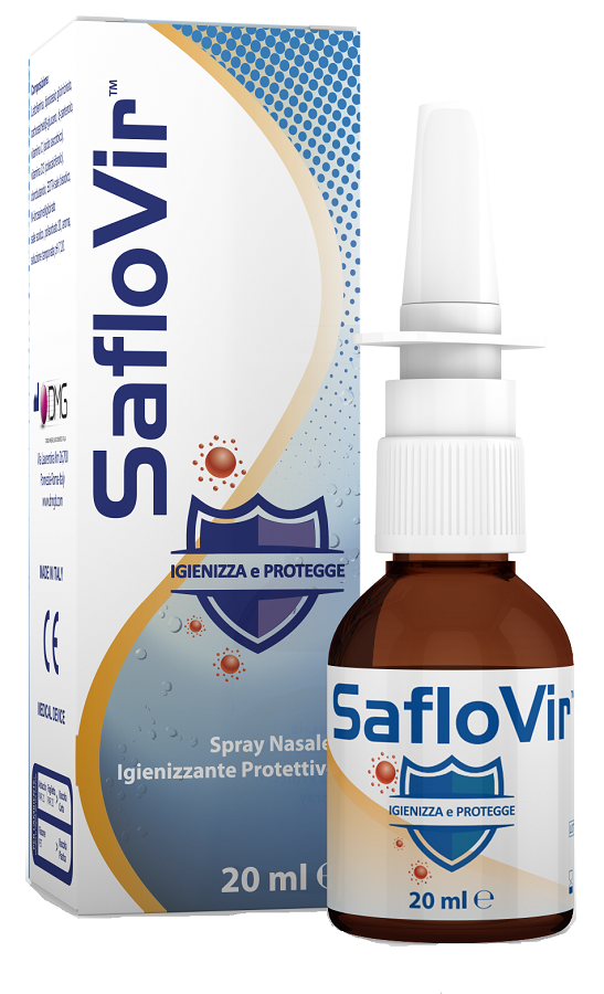 Saflovir spray nasale igienizzante protettivo 20 ml - Saflovir spray nasale igienizzante protettivo 20 ml