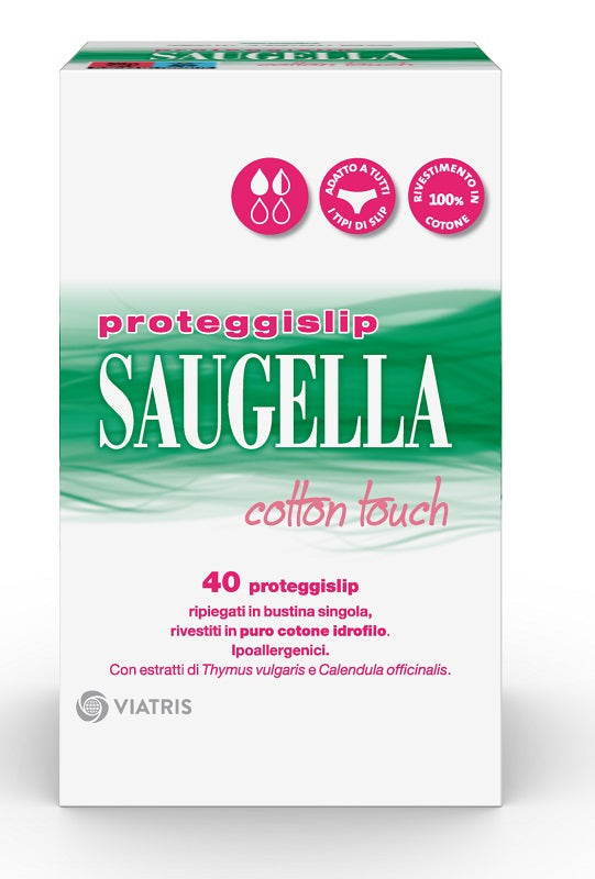 Saugella assorbenti cotton touch proteggislip 40 pezzi - Saugella assorbenti cotton touch proteggislip 40 pezzi