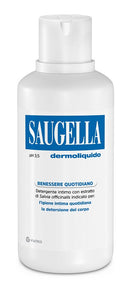 Saugella dermoliquido ph 3,5 detergente intimo benessere quotidiano 500 ml