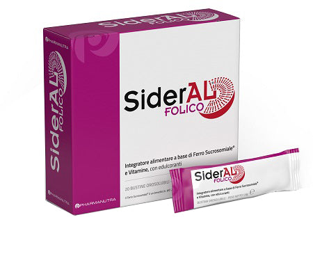 Sideral folico 30 mg 20 bustine orosolubili - Sideral folico 30 mg 20 bustine orosolubili